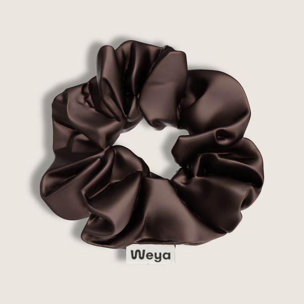 Silk Scrunchie Stone
